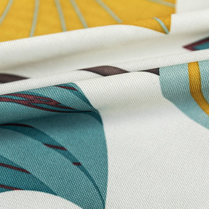 Skandinávský závěs s motivem listů