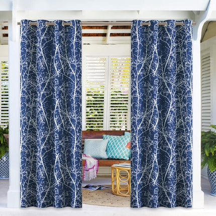 Venkovní závěs s moderním vzorem větví