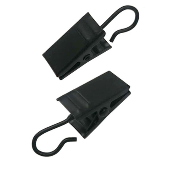 Háčky na záclony s bílým skřipcem