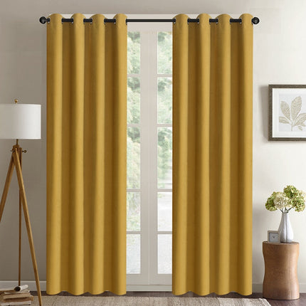 Zatemňovací závěs do pokoje žlutý