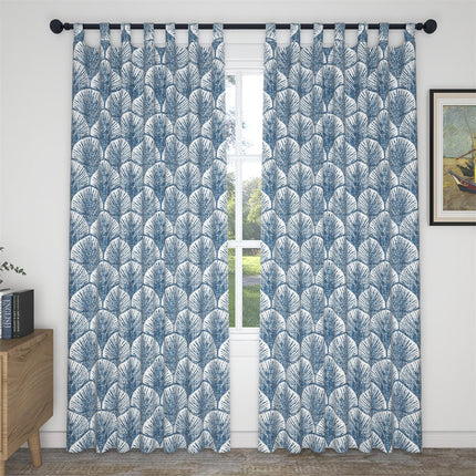 Dekorační závěs se vzorem mušlí Kansai