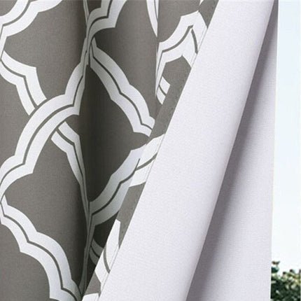 Venkovní závěs s marockým geometrickým vzorem