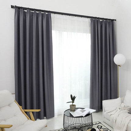 Antracitově šedý zatemňovací závěs