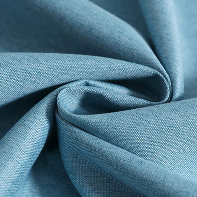 Modrý závěs na suchý zip bez vrtání