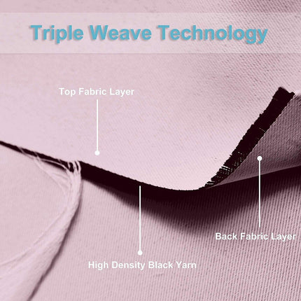 Jednobarevný zatemňovací závěs s oky Bergen