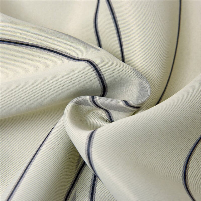 Dekorační závěs do obýváku s listy