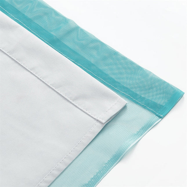 Dvouvrstvý zatemňovací závěs s gradientním voálem