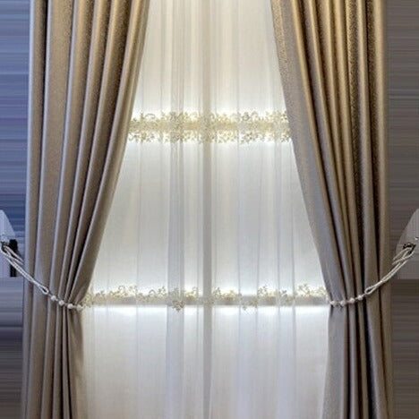 Luxusní třpytivý zatemňovací závěs