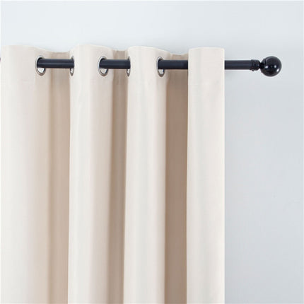 Béžový zatemňovací závěs s oky