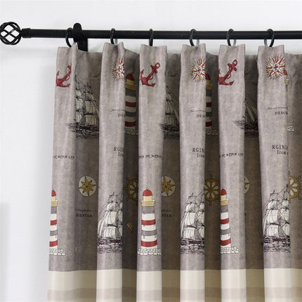Dětský závěs s námořnickým motivem Rye