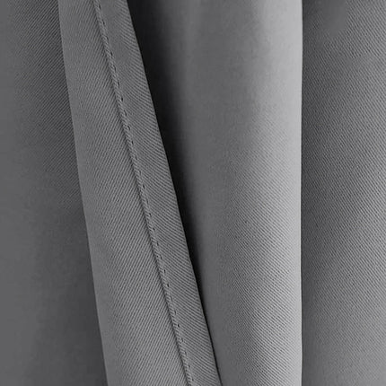 Šedý voděodolný závěs na pergolu s poutky