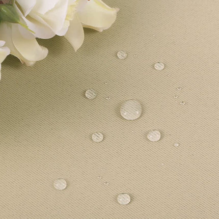 Béžový voděodolný venkovní závěs na terasu