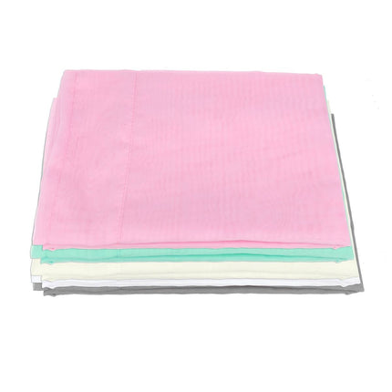 Jednoduchá hladká bílá voálová záclona