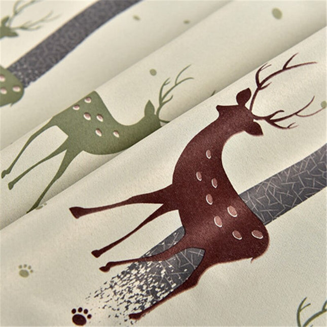 Závěs s motivem lesa a jelenů