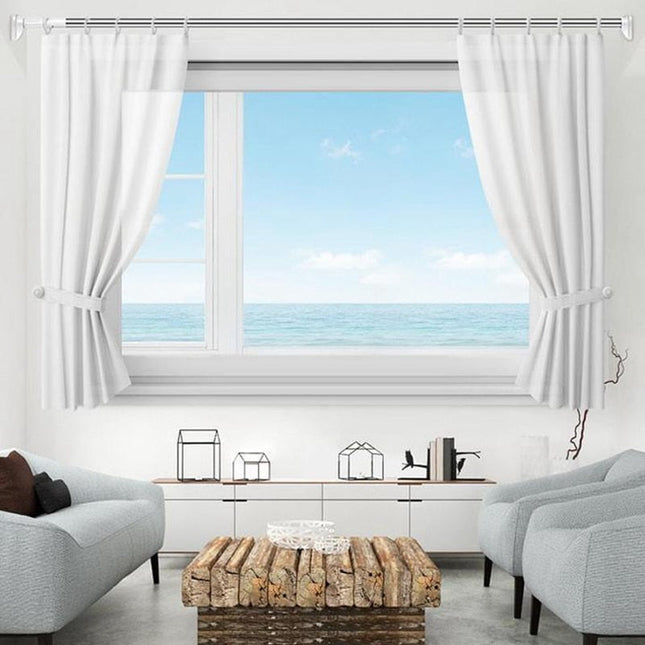 Teleskopická závěsová tyč bez vrtání