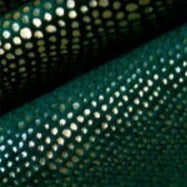 Petrolejově zelený zatemňovací závěs tečkovaný