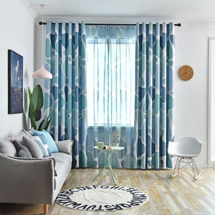 Dětská záclona s motivem sobů