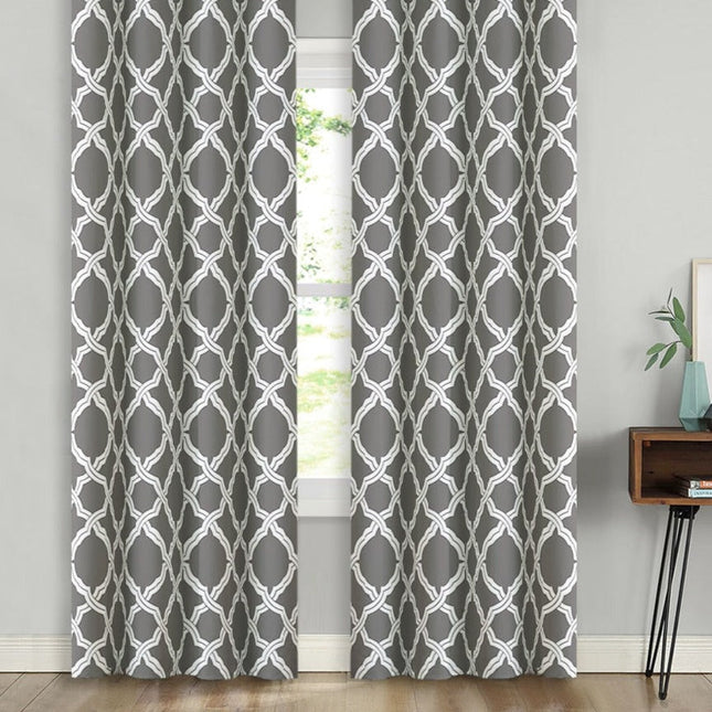 Zatemňovací závěs s marockým vzorem