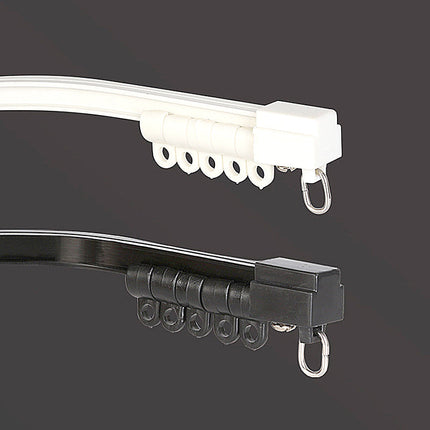 Univerzální flexibilní kolejnice na závěsy