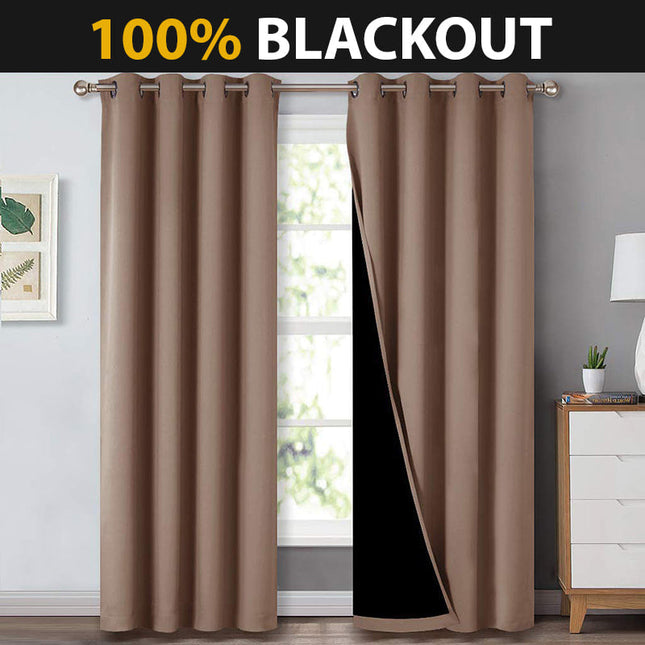 Hustý termoizolační zatemňovací závěs