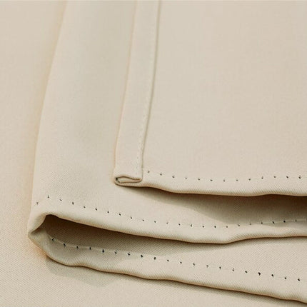 Béžový venkovní voděodolný závěs na balkon