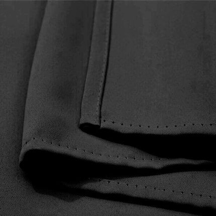 Černý voděodolný venkovní závěs na zahradu