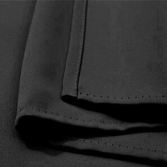 Černý voděodolný venkovní závěs na zahradu