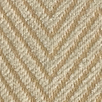 Krémový závěs se vzorem rybí kosti