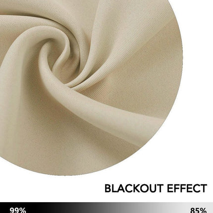 Zatemňovací závěs do ložnice béžový