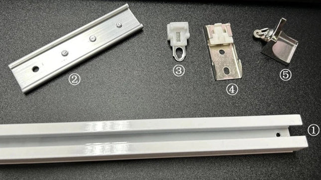 Stropní hliníková kolejnice na závěsy