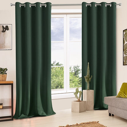 Tmavě zelený voděodolný venkovní závěs