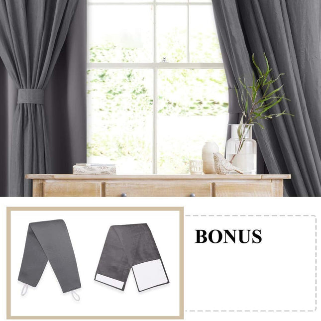 Dvouvrstvý zatemňovací závěs s voálem