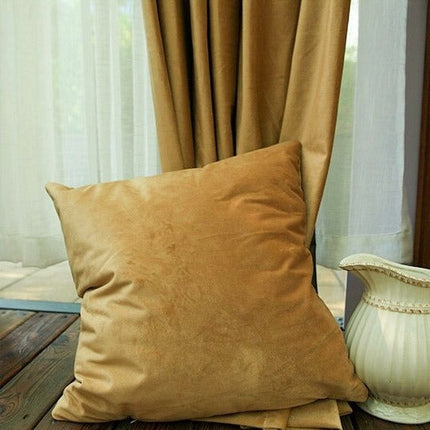 Okrově žlutý zatemňovací závěs Dalsen