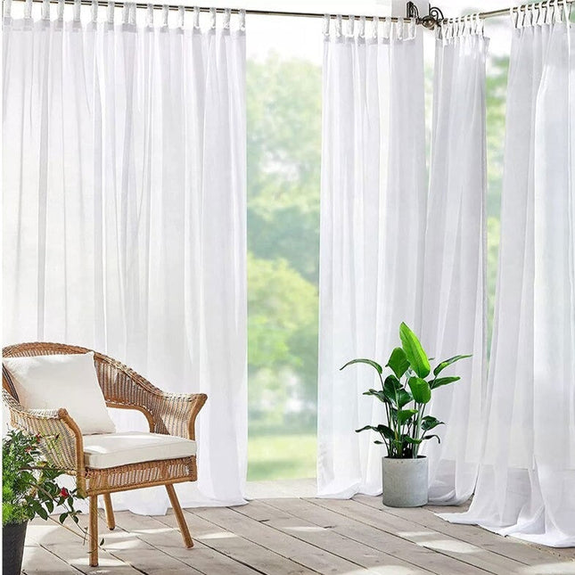 Venkovní závěs s poutky na pergolu