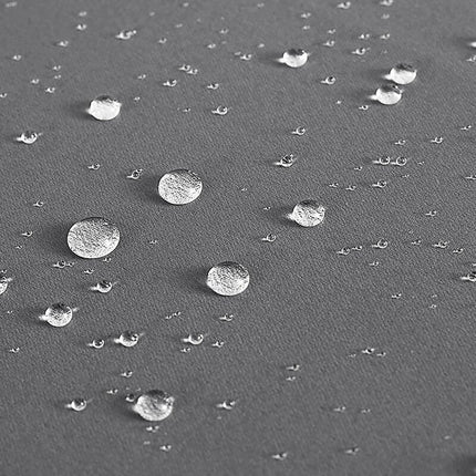 Šedý voděodolný závěs na pergolu s poutky