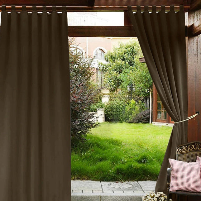 Jednoduchý venkovní závěs s poutky