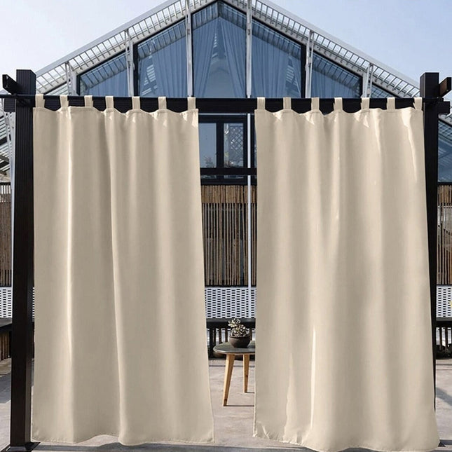 Jednoduchý venkovní závěs s poutky