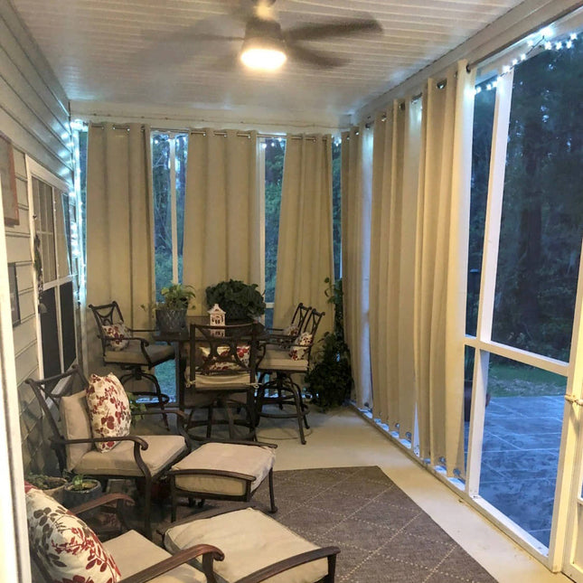 Termoizolační závěs na verandu a balkon