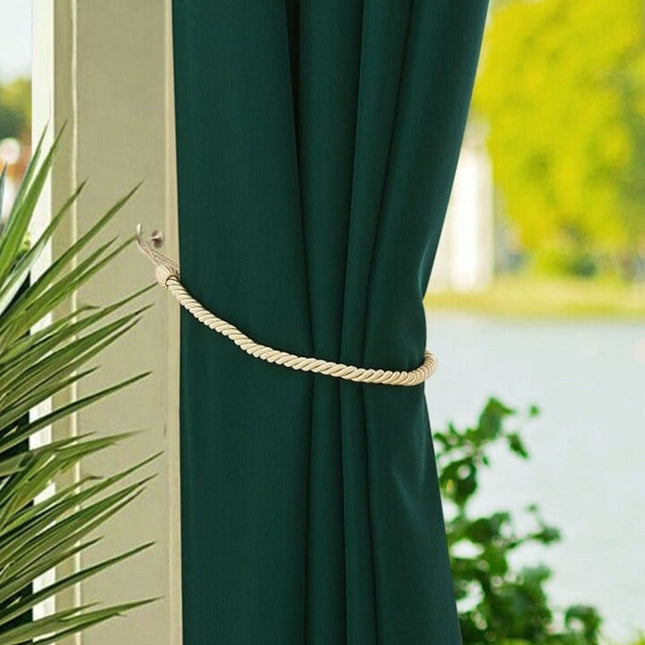 Zelený závěs na pergolu nepromokavý