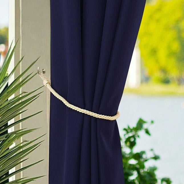 Venkovní závěs na pergolu s kroužky