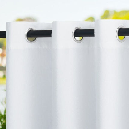 Venkovní závěs na pergolu s kroužky