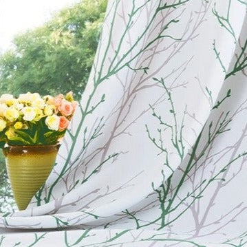 Venkovní závěs se vzorem větví