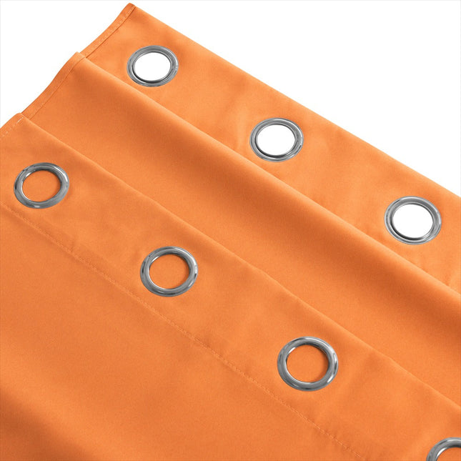 Oranžový venkovní závěs na zahradní altán