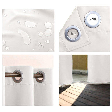 Odolný závěs na venkovní altán