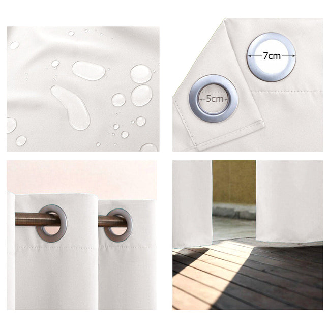 Venkovní voděodolný závěs na pergolu