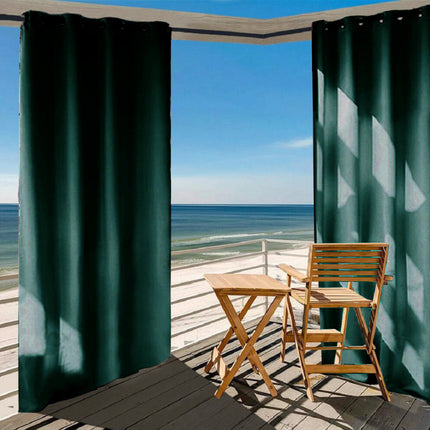 Zelený závěs na pergolu nepromokavý