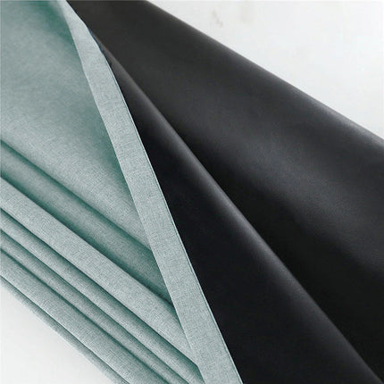 Modrozelený venkovní závěs na zahradní altán