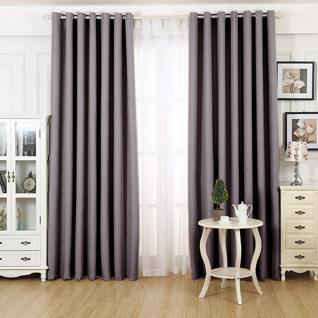 Elegantní zatemňovací závěs šedý do pokoje