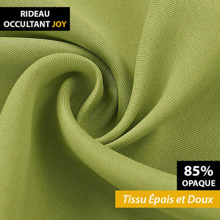 Světle zelený zatemňovací závěs do obýváku