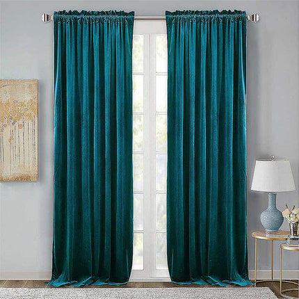 Luxusní termo závěs petrolejově modrý